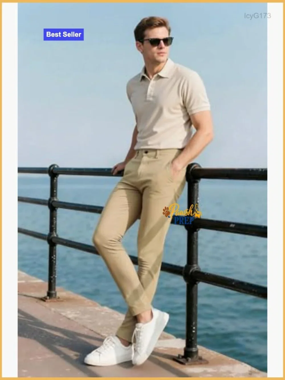 Slim Fit Stretch Chino Pants Dress Pants for Work Casual Wear